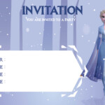 10 Best Frozen Birthday Invitations Editable Printable Printablee