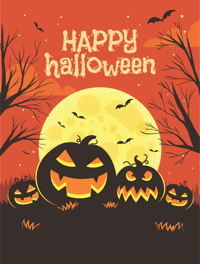 15 Best Printable Halloween Flyer Templates Printablee