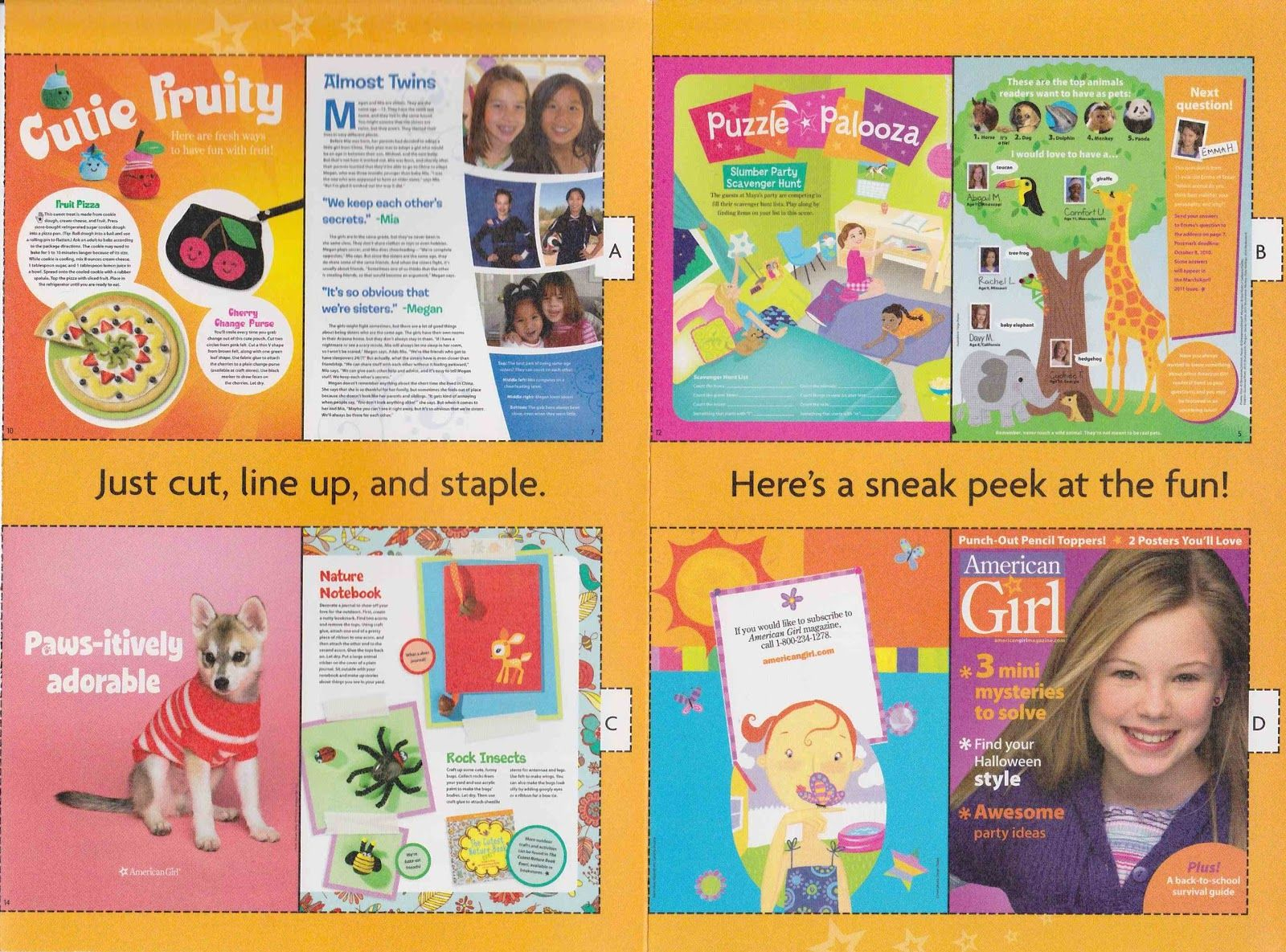 Bonggamom Finds American Girl Magazine American Girl Doll Printables Bonggamom Finds American Girl Magazine American Girl Doll Printables