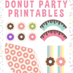 Donut Printables Free Download Party With Unicorns