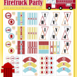 Firetruck Birthday Party Peonies And Poppy Seeds Firetruck