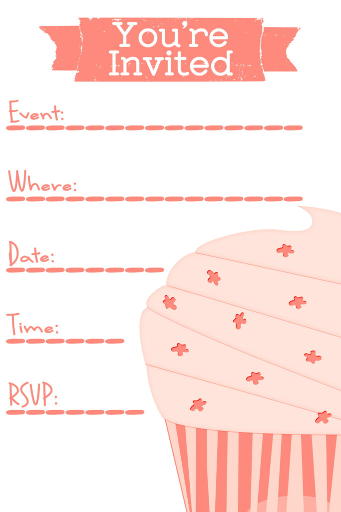 Free Kids Birthday Invitations FREE Printable Birthday Invitation 