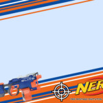 FREE PRINTABLE NERF Birthday Party Kits Template FREE Printable