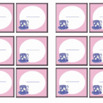 FREE Printable Tea Party Themed Name Tags Party Names
