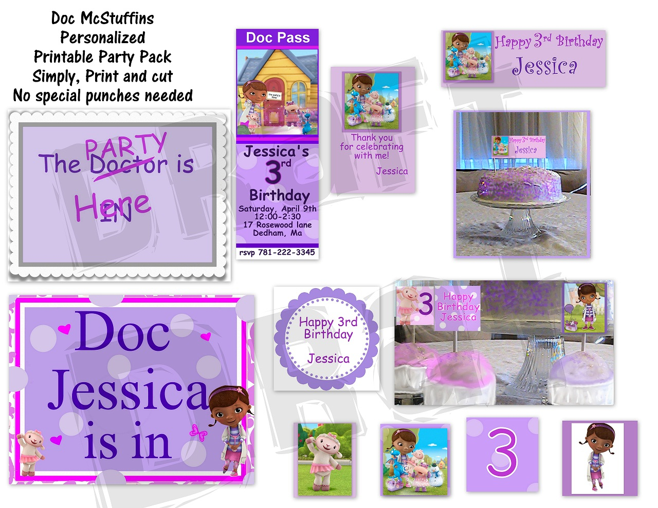 Partys4less Doc McStuffins Party Ideas Partys4less Doc McStuffins Party Ideas