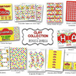 PLAY DOH Printable Birthday Collection Customized DIY Etsy In 2021