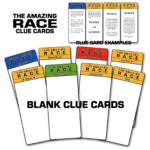 Printable Amazing Race Clues Printable Word Searches