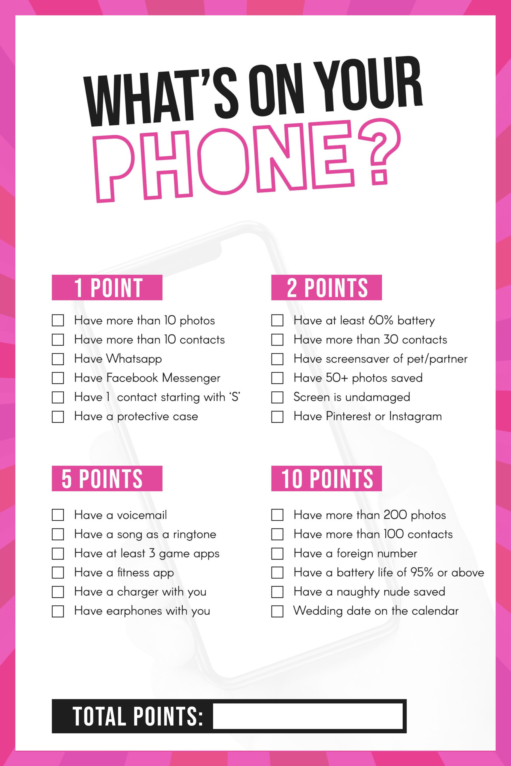 Printable Hen Party Games Printable Party