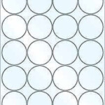 Round Large Printable Label Packaging White Gloss Label Sheet Etsy