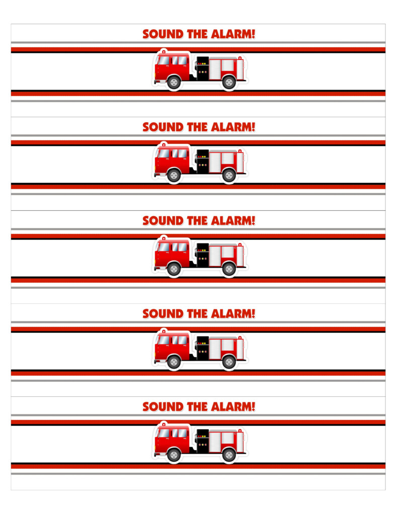 Truck Theme Birthday Party Fire Fighter Birthday Party Firetruck 