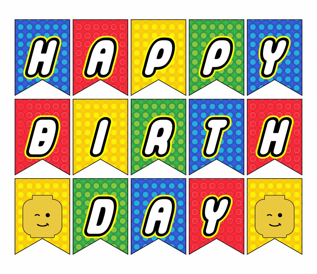 10 Best Printable LEGO Happy Birthday Sign Printablee 10 Best Printable LEGO Happy Birthday Sign Printablee