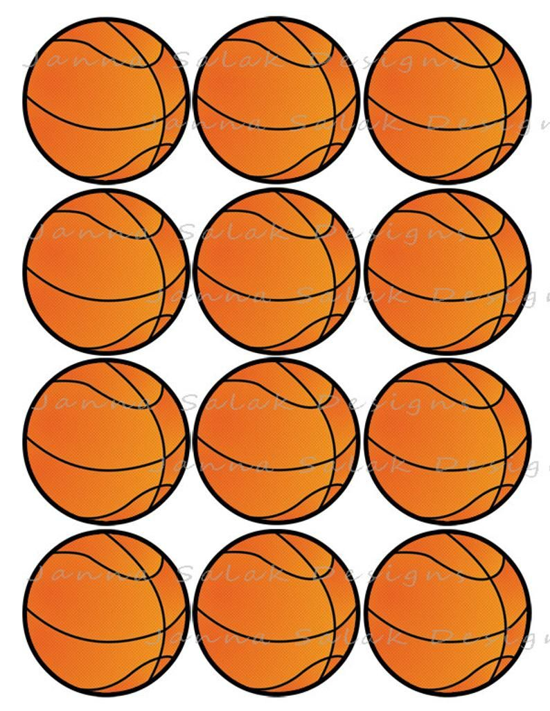 2 5 Basketball Printable Cupcake Toppers Sports Theme Birthday Party 2 5 Basketball Printable Cupcake Toppers Sports Theme Birthday Party