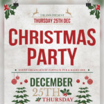 60 Christmas Flyer Templates Free PSD AI Illustrator Doc Format