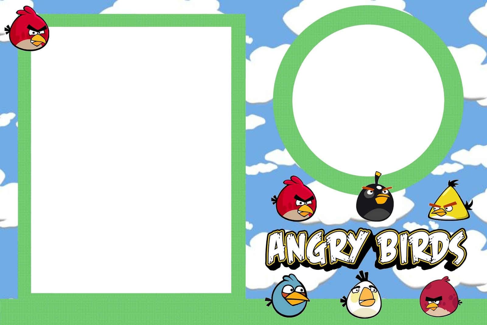 Angry Birds Free Printable Party Invitations Oh My Fiesta In English Angry Birds Free Printable Party Invitations Oh My Fiesta In English