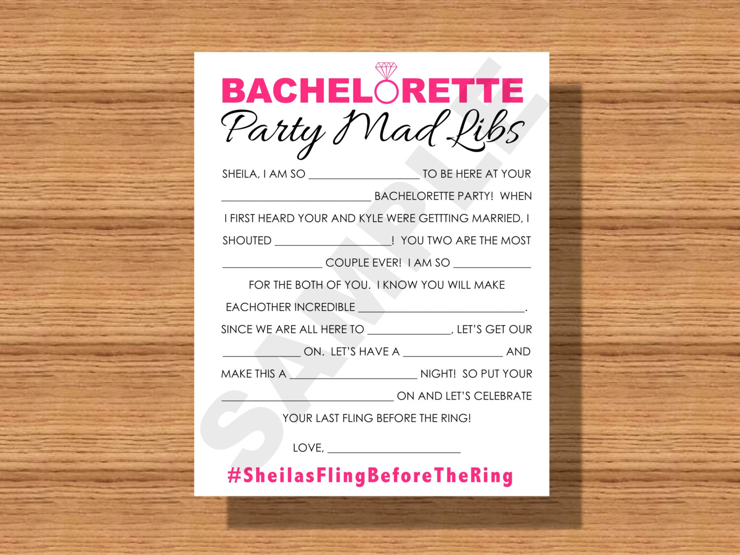 Bachelorette Party Mad Libs Printable Bachelorette Party Mad Bachelorette Party Mad Libs Printable Bachelorette Party Mad