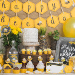 BEE Day Birthday Party Kit Bumble Bee Themed 1st Birthday 2nd Birthday