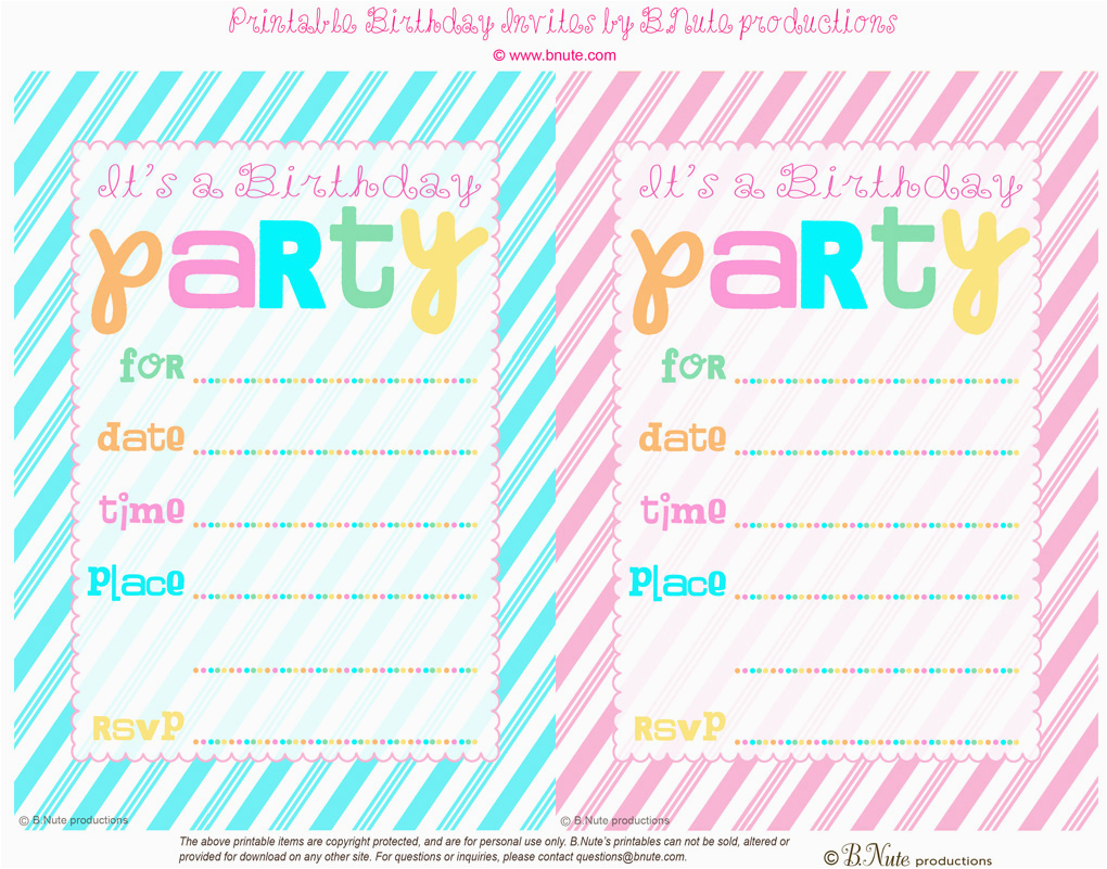 Birthday Invite Printable Customize And Print Birthday Invite Printable Customize And Print
