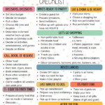 Birthday Party Checklist Birthday Party Planning Checklist Birthday