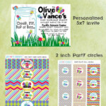 Bug Birthday Printable Party Set Twins Double Party Bugs Etsy Party
