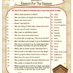 CHRISTIAN CHRISTMAS GAME DIY INSTANT DOWNLOAD 8 X 10 This DIY Jesus