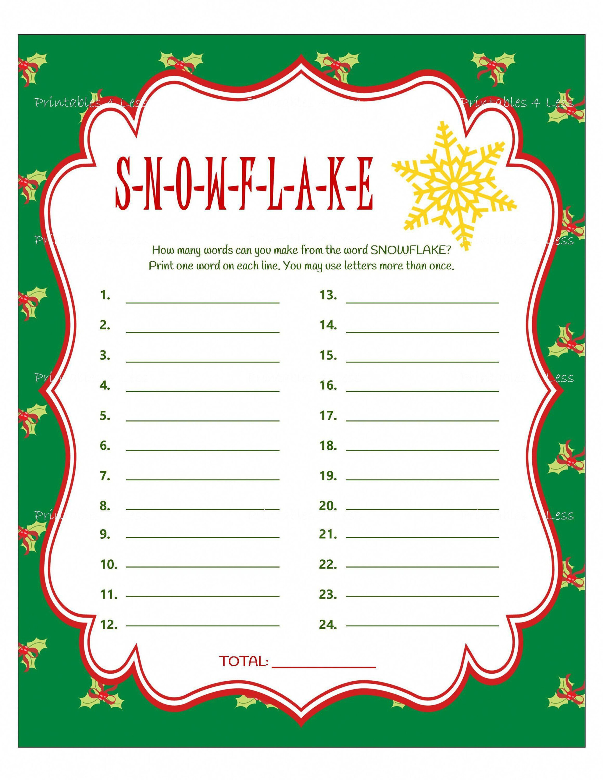 Christmas Game Printable Christmas Party Game Holiday Party Etsy Christmas Game Printable Christmas Party Game Holiday Party Etsy