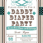 Diaper Party Invitations For Men Diaper Party Invitations Diaper