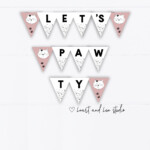 Digital Download Cat Birthday Party Banner Instant Download Etsy In