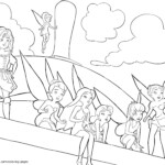 Fantasy World Of Disney Fairies 20 Disney Fairies Coloring Pages Free