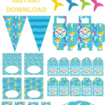 FREE Baby Shark Party Printable Template Magical Printable Hello