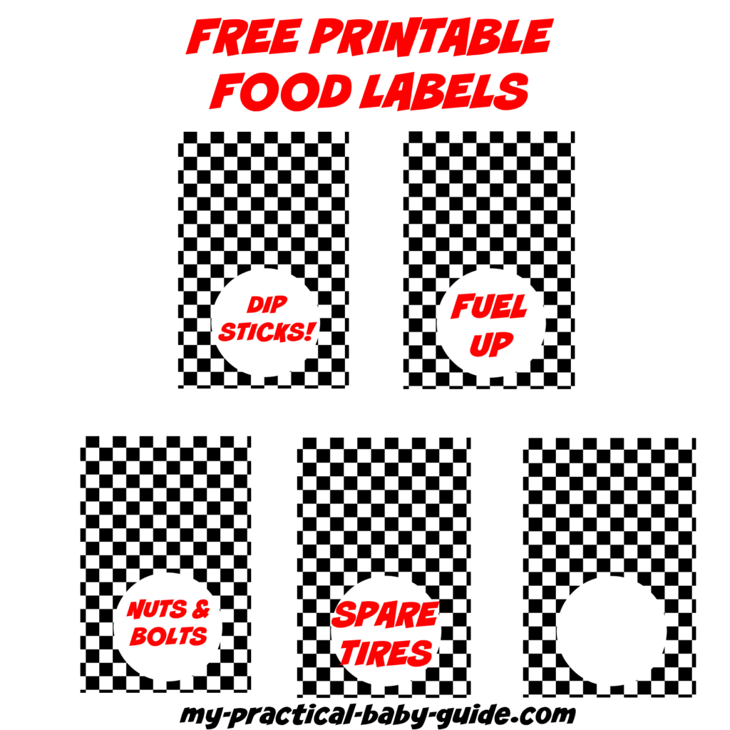 Free Cars Birthday Party Printables Printable Templates