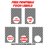 Free Cars Birthday Party Printables Printable Templates