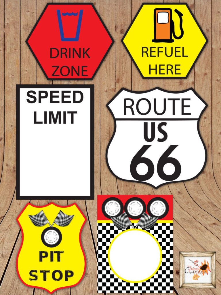 Free Cars Birthday Party Printables Printable Templates