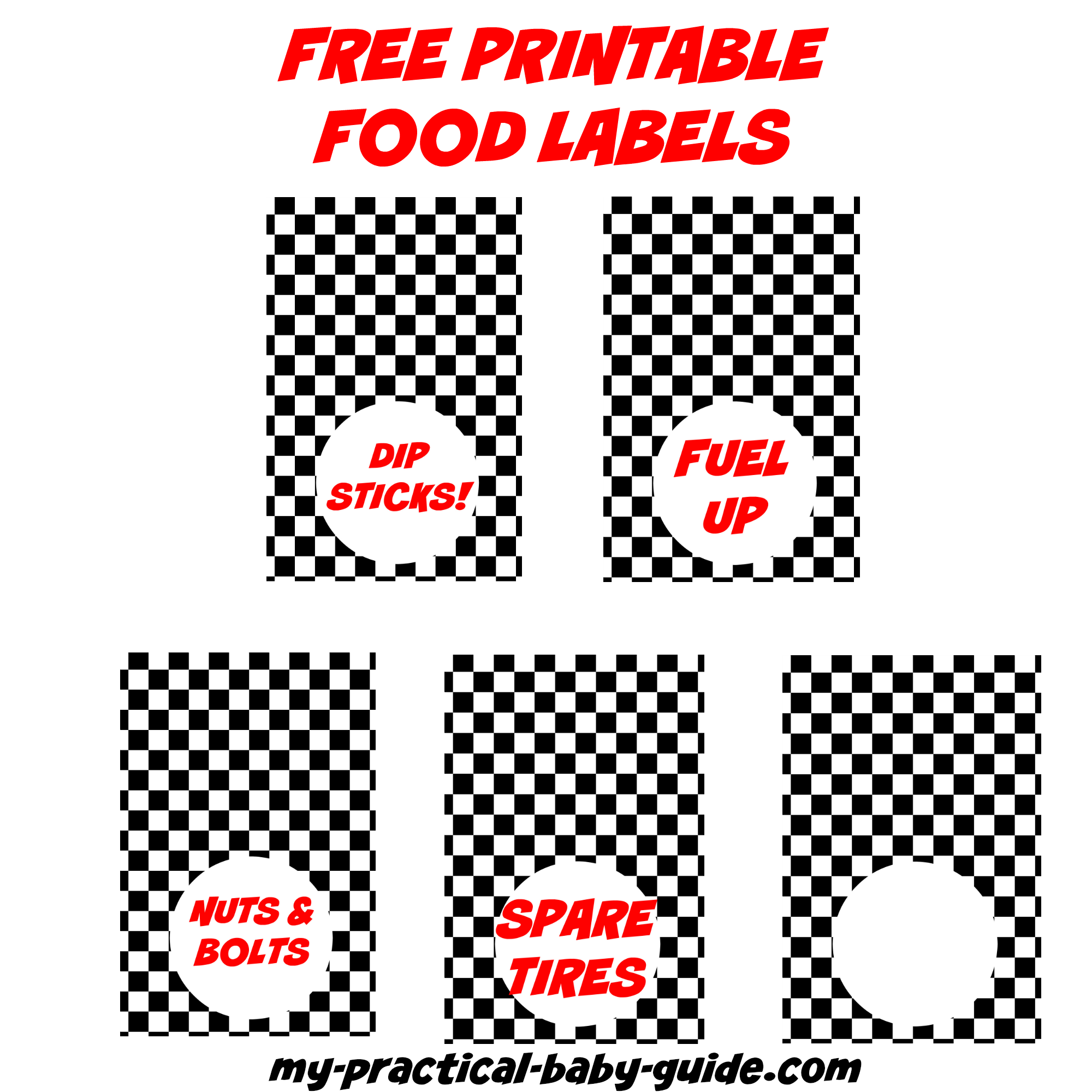Free Cars Birthday Party Printables Printable Templates