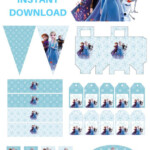 FREE Frozen 2 Party Printable Elsa And Anna