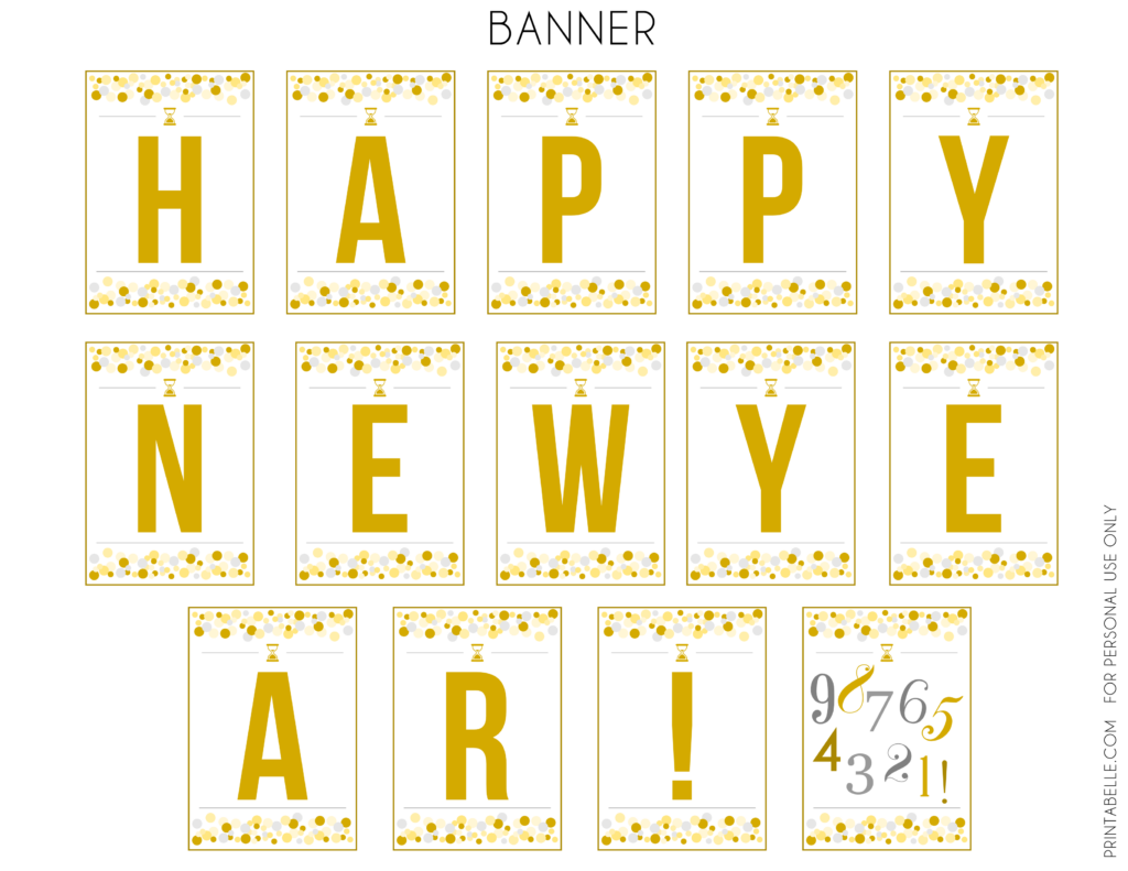 Free New Year s Party Printables Catch My Party