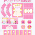 FREE Princess Party Printables Party With Unicorns