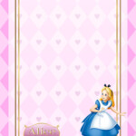 Free Printable Alice In Wonderland Birthday Party Kits Template Alice