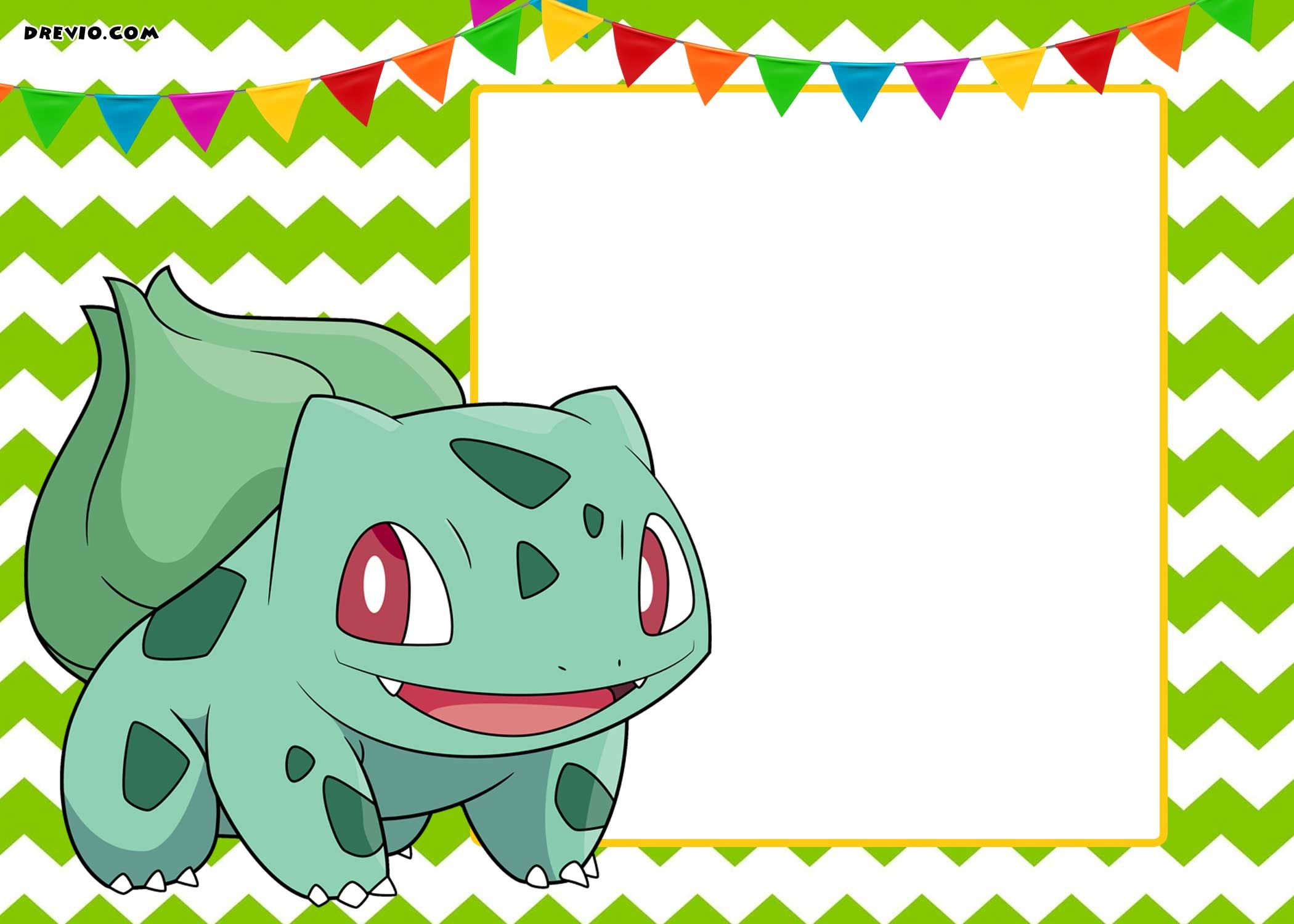 FREE Printable Pokemon Invitation Templates Pokemon Invitations FREE Printable Pokemon Invitation Templates Pokemon Invitations
