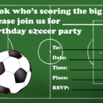 Free Printable Soccer Birthday Invitations Printable Templates