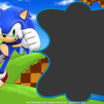 FREE Printable Sonic The Hedgehog Baby Shower Invitation Templates