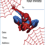Free Printable Spiderman Party Invitations On Www thepartywebsite