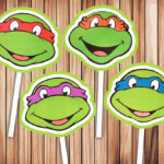 Free Printable Teenage Mutant Ninja Turtle Cupcake Toppers Printable