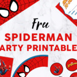 Free Spiderman Party Printables Party With Unicorns