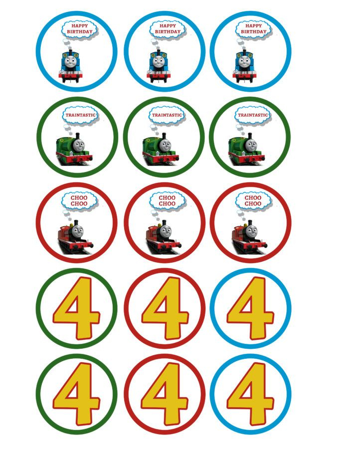 Free Train Party Printables Free Thomas The Tank Engine Party Pack 