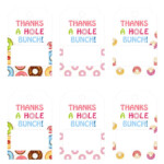 INSTANT DOWNLOAD Printable Donut Party Favor Tags WingsWebDesign eu