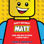 Lego Birthday Invitation NYC PARTY PRINTABLES Lego Birthday Party
