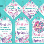 Mermaid Party Favor Tags Free Printable Printable Word Searches