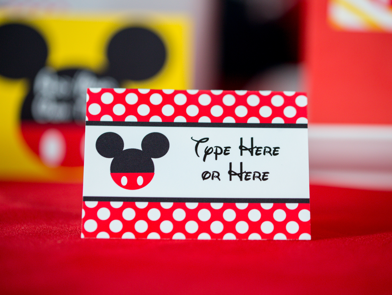Mickey Mouse Food Labels Printable Studio Mickey Mouse Food Labels Printable Studio