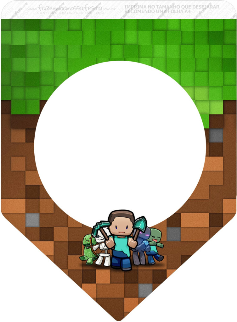 Minecraft Free Party Printables Oh My Fiesta For Geeks