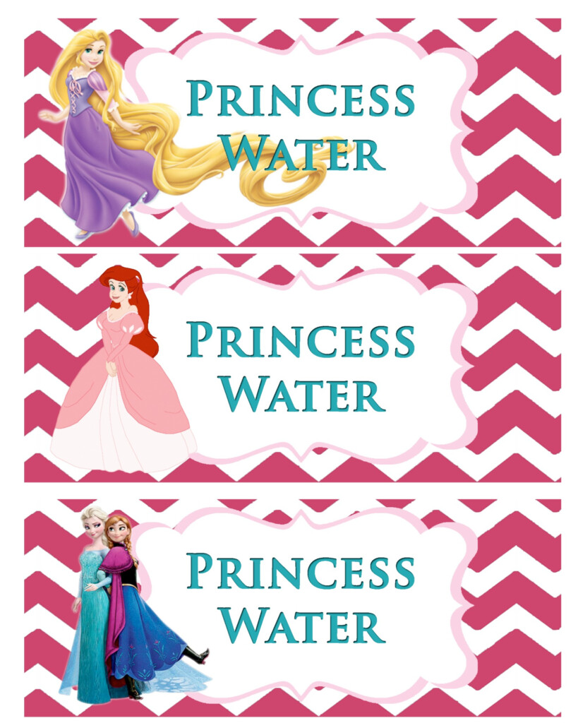 Princess Party Free Printable
